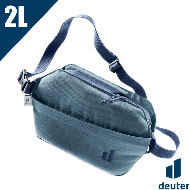 【德國 Deuter】新款 PASSWAY 輕量耐磨休閒旅遊腰包2L(100%再生PET材料)/3900023 深藍✿30E010